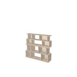 Meuble Bibliothèque sur-mesure (H129cm - L139 cm)