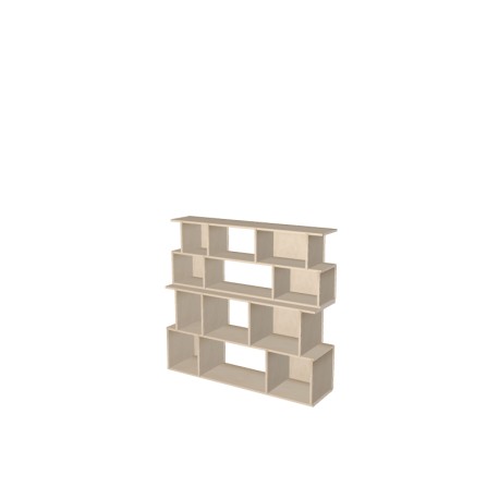 Meuble Bibliothèque sur-mesure (H129cm - L139 cm)