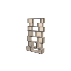 Meuble Bibliothèque sur-mesure (H217cm - L120 cm)