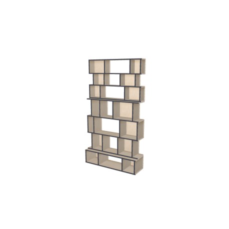 Meuble Bibliothèque sur-mesure (H217cm - L120 cm)