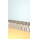 Custom bookcase  (H90cm - W288 cm)