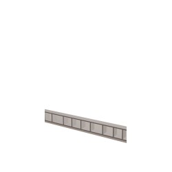Boekenkast op maat  (H26cm - B280 cm)