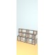 Custom bookcase  (H92cm - W151 cm)