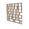 Custom bookcase  (H252cm - W260 cm)