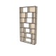 Custom bookcase  (H252cm - W126 cm)