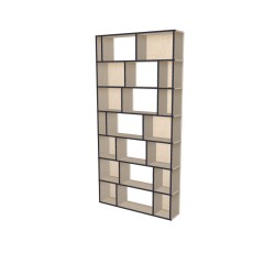 Custom bookcase  (H252cm - W126 cm)