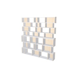 Custom bookcase  (H212cm - W200 cm)
