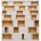 Custom bookcase  (H212cm - W202 cm)