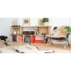 Custom bookcase  (H73cm - W188 cm)