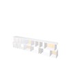 Custom bookcase  (H73cm - W300 cm)