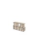 Custom bookcase  (H73cm - W130 cm)