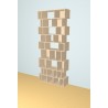 Custom bookcase  (H261cm - W110 cm)