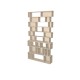 Custom bookcase  (H245cm - W132 cm)