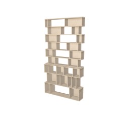 Custom bookcase  (H245cm - W132 cm)