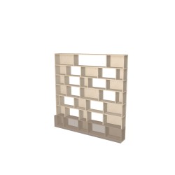 Custom bookcase  (H183cm - W180 cm)