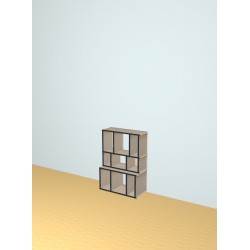 Custom bookcase  (H97cm - W70 cm)