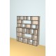 Boekenkast op maat  (H193cm - B174 cm)