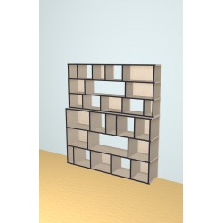 Custom bookcase  (H193cm - W174 cm)
