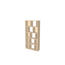 Custom bookcase  (H181cm - W90 cm)