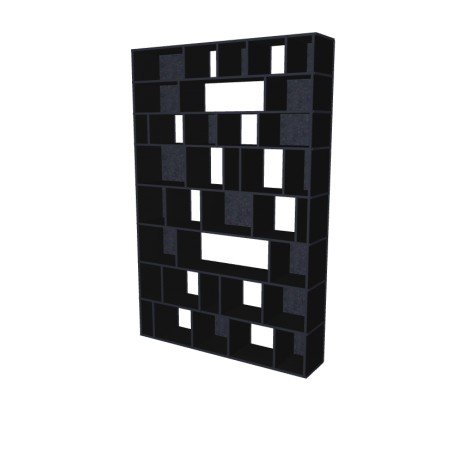 Custom bookcase  (H263cm - W172 cm)