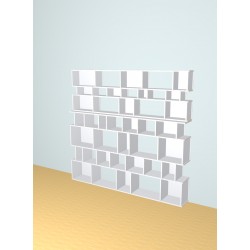 Custom bookcase  (H194cm - W210 cm)