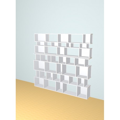 Custom bookcase  (H194cm - W210 cm)