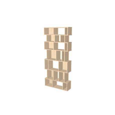 Custom bookcase  (H210cm - W94 cm)