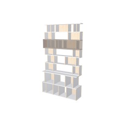 Custom bookcase  (H227cm - W130 cm)