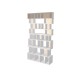 Custom bookcase  (H238cm - W130 cm)