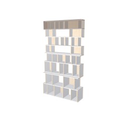 Custom bookcase  (H238cm - W130 cm)