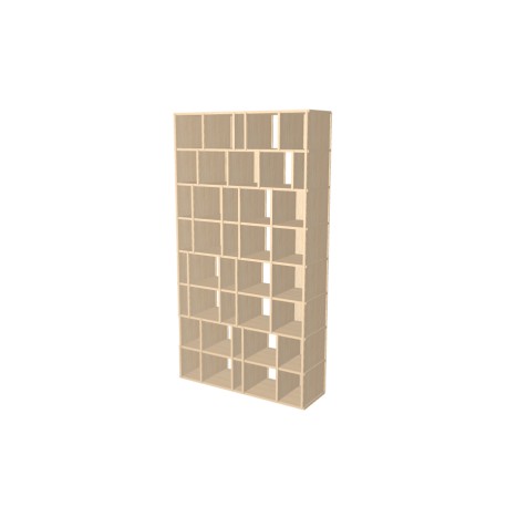 Meuble Bibliothèque sur-mesure (H218cm - L117 cm)