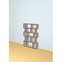 Custom bookcase  (H156cm - W100 cm)