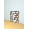 Custom bookcase  (H156cm - W137 cm)