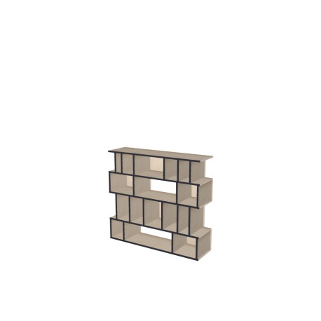 Custom bookcase  (H118cm - W130 cm)