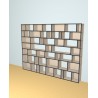 Custom bookcase  (H209cm - W270 cm)