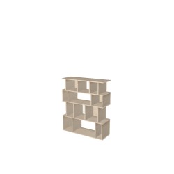 Custom bookcase  (H127cm - W108 cm)