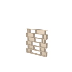 Custom bookcase  (H145cm - W132 cm)