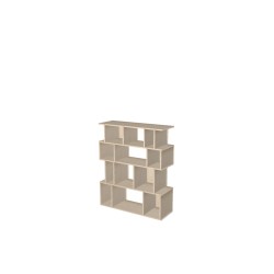 Custom bookcase  (H127cm - W106 cm)
