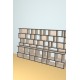 Boekenkast op maat  (H161cm - B276 cm)