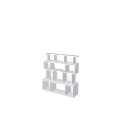 Custom bookcase  (H128cm - W122 cm)
