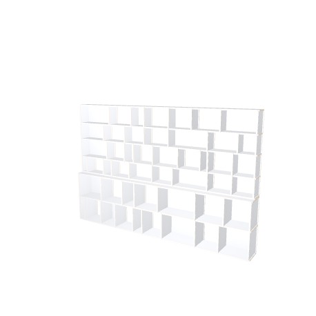Boekenkast op maat  (H176cm - B270 cm)