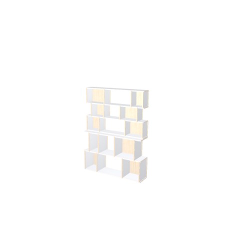 Boekenkast op maat  (H153cm - B116 cm)