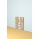 Custom bookcase  (H133cm - W90 cm)