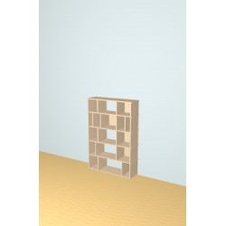 Custom bookcase  (H133cm - W90 cm)