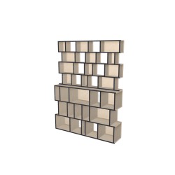 Custom bookcase  (H212cm - W160 cm)