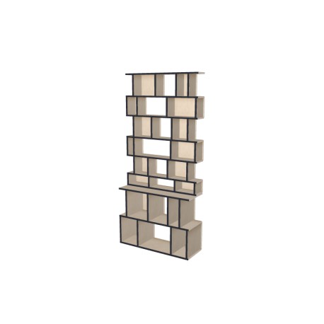 Custom bookcase  (H215cm - W100 cm)