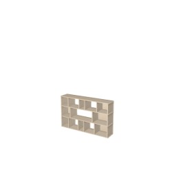Meuble Bibliothèque sur-mesure (H79cm - L130 cm)
