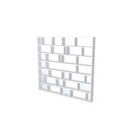 Custom bookcase  (H189cm - W200 cm)