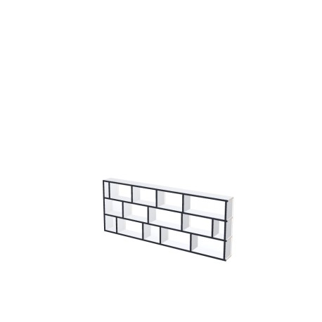 Meuble Bibliothèque sur-mesure (H75cm - L182 cm)