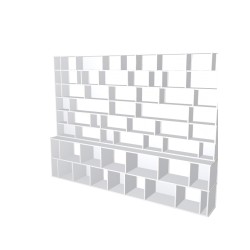 Meuble Bibliothèque sur-mesure (H218cm - L292 cm)